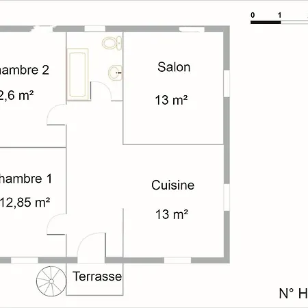 Confortable Avec Terrasse Et Parking A Apartment *